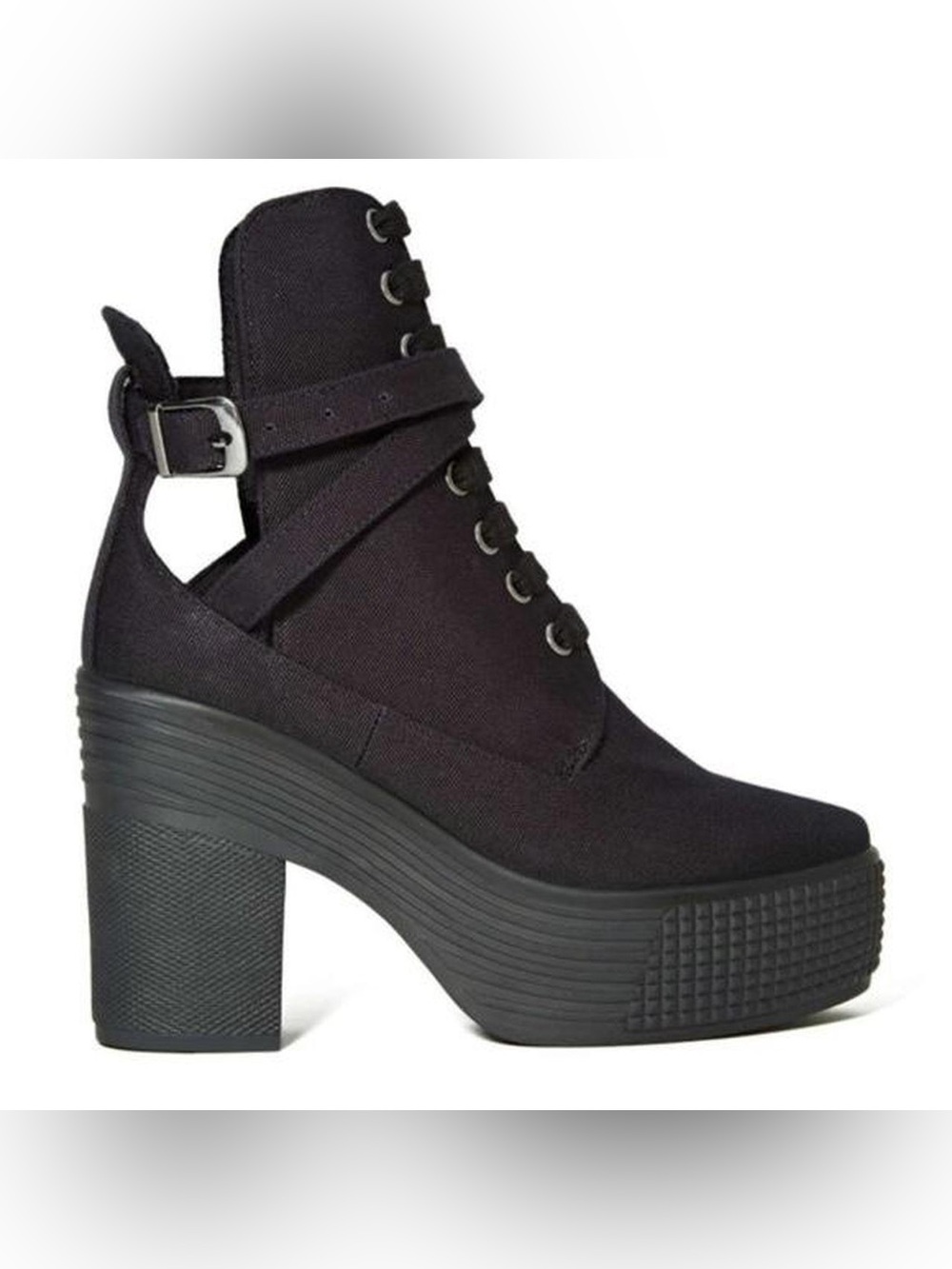 Jeffrey Campbell JC play canvas heels